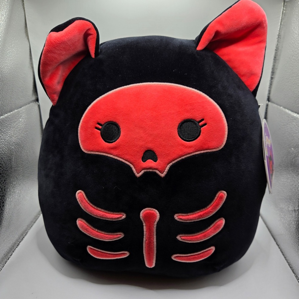 Halloween LEXI the Fox 12" Glow in the‎ Dark Skeleton Kelly Toy Squishmallow